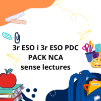 CURS 3r ESO i 3r ESO PDC Pack NCA  (sense lectures)